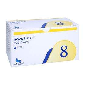 Novofine Aiguilles 30G 8 mm