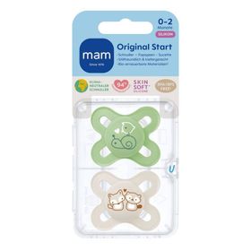 MAM Original Start Fopspeen Silicone Unisex 0-2