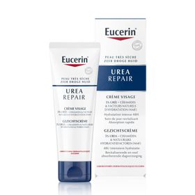 Eucerin UreaRepair Crème Visage Peau Sèche 5% d'Urée Peau Très Sèche