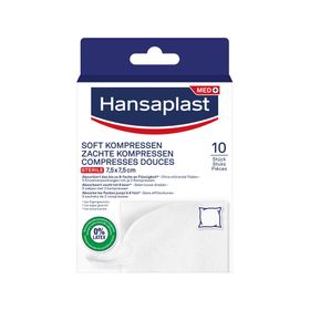 Hansaplast Soft Compress 7,5 cm x 7,5 cm