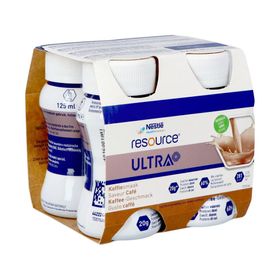 Resource Ultra+ Saveur Cafe 4x125ml