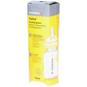 Medela Biberon avec Tétine Calma Transparent