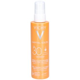 Vichy Capital Soleil Spray Fluide Protection Cellulaire SPF30 + Cadeau: Vichy Aftersun 100 ml