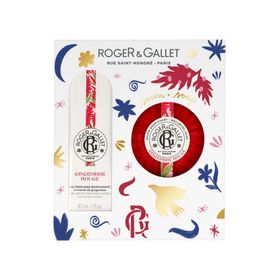 Roger & Gallet Kerstpakket Rode Gember Eau Parfumée + Zeep
