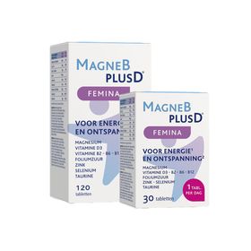 MagneBplusD® Femina | Magnesium, Vitamines B en Vitamine D