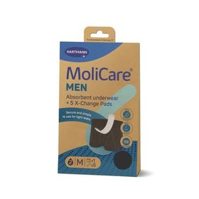 Hartmann Molicare Absorberend 1 Ondergoed +5 Pads Men M