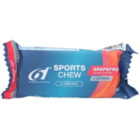 6D Sports Nutrition Sports Chew - Pompelmoes + Cafeïne