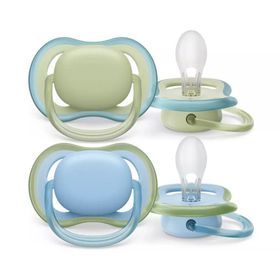 Philips Avent Fopspeen +0M Ultra Air Pistache Blauw