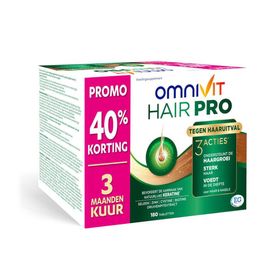Omnivit Hair Pro | Behoud van Gezond Haar | Haargroei Vitamine | Promo -40%