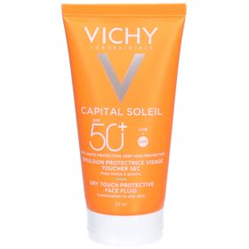 Vichy Capital Soleil Dry Touch Émulsion Protectrice Visage SPF50+ + Cadeau: Vichy Aftersun 100 ml