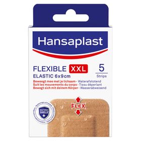 Hansaplast Flexible XXL 5 Strips 6 x 9 cm