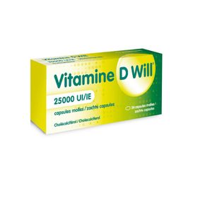 Vitamine D Will 25000 IE