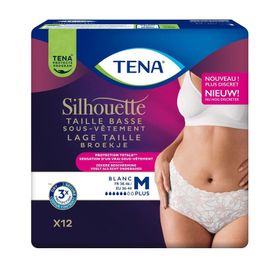 Tena Silhouette Plus Blanc Lage Taille M