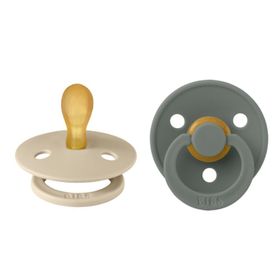 BIBS Symmetrische Fopspeen - Vanilla/Pine 0-6 Maanden