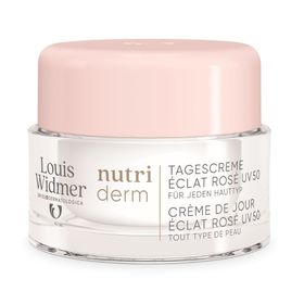 Louis Widmer Nutriderm Dagcrème Éclat Rosé UV50 Zonder Parfum