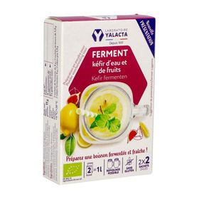 Yalacta Fermenten voor water- en fruitkefir