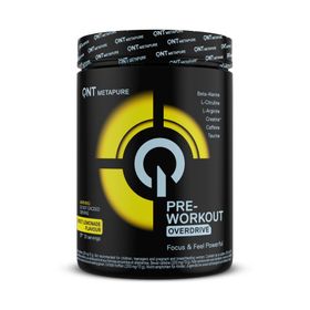 QNT Metapure Preworkout Overdrive Sweet Lemonade