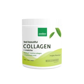 Purasana Feel Beautiful Collagen + Matcha Mojitosmaak