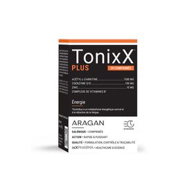 ixX Pharma TonixX PLUS | Complément vitamines B, zinc & coenzyme Q10 | énergie & vitalité