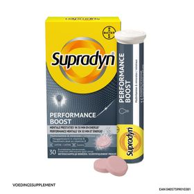 Supradyn Performance Boost Bruistabletten Kersensmaak