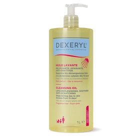 Dexeryl Huile Lavante Relipidante, Apaisante, Anti-grattage