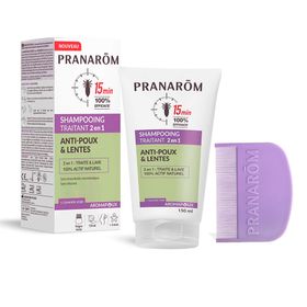 Pranarom Aromapoux 2-in-1 Behandelende Shampoo tegen Luizen & Neten