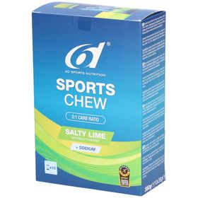 6D Sports Nutrition Sports Chew - Zoute Limoen