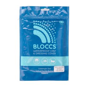 Bloccs® Housse imperméable pour plâtre et pansement Enfant Jambe S
