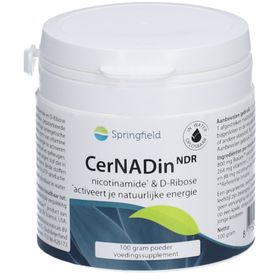 Springfield CerNADin (NDR) nicotinamide & D-Ribose