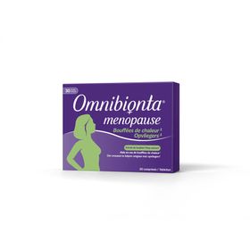 Omnibionta® Menopauze | Opvliegers, voedingssupplement voor de menopauze met Plant-extract (Hop)¹