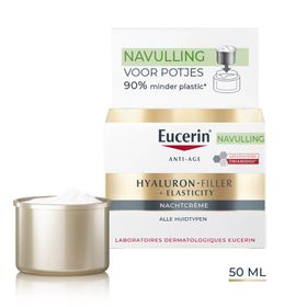 Eucerin Hyaluron-Filler + Elasticity Nachtcrème Navulling
