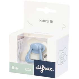 Difrax Fopspeen Natural 6m+ Little Grey Elephant