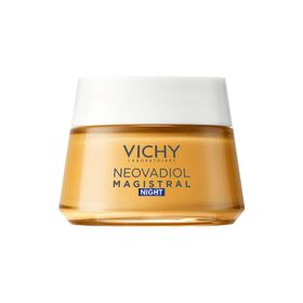Vichy Neovadiol Magistral Crème Nourrissante Raffermissante de Nuit | Relipidante et Raffermissante | Peaux Matures