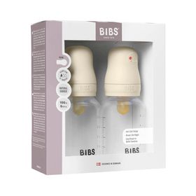 BIBS Flessenset Compleet 150ml 2 Stuks Latex - Ivory