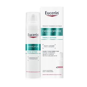 Eucerin DERMOPURE CLINICAL Triple Action Fluide Triple Corrrection | Peau à tendance acnéique
