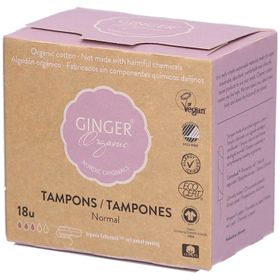 Ginger Organic Tampons Normal