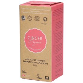 Ginger Organic Tampons met applicator Mini