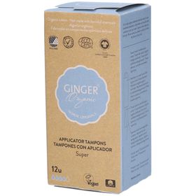 Ginger Organic Tampons met applicator Super