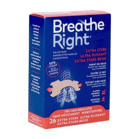 Breathe Right Bandelettes Nasales Ulta Puissant
