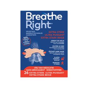 Breathe Right Neusstrips Extra Sterk