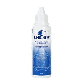 Unicare All-in-One Liquide pour lentilles de contact souples