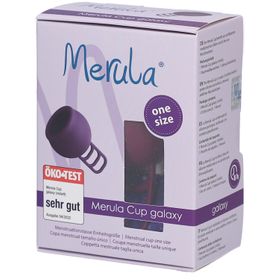 Merula Menstruatiecup Galaxy paars