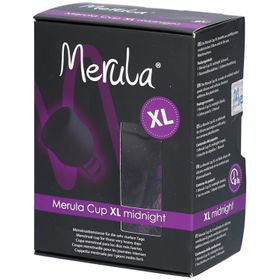 Merula Menstruatiecup Middernachtzwart XL