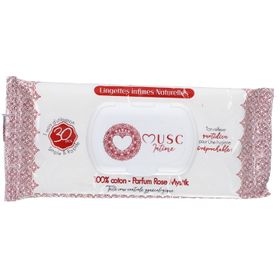 Musc Intime Rose Mystik Lingettes Intimes