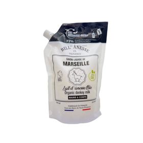 Bell' Ânesse Savon Liquide de Marseille au Lait d'Ânesse Bio Éco Recharge