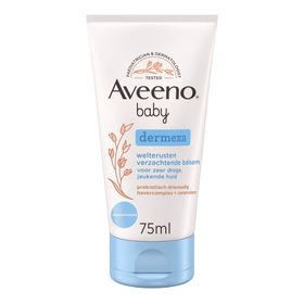 Aveeno® Baby Dermexa Welterusten Verzachtende Balsem | Zeer Droge Huid met Neiging tot Atopisch Eczeem