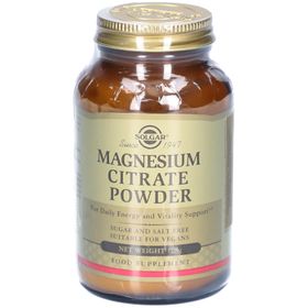 Solgar Magnesium Citrate Powder