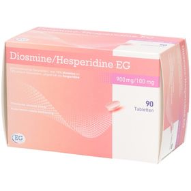 EG Diosmine/Hesperidine EG 900 mg/100 mg comprimés