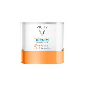 Vichy Capital Soleil Onzichtbare Zonnestick UV Aqua SPF50+ | Zeer Hoge Bescherming | Gezicht en Lippen