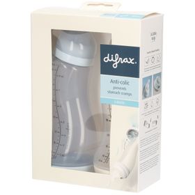 Difrax Biberon S anti-colique Natural - 250 ml - Doublepack